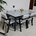 میز و صندلی ناهارخوری تمام چوب وارداتی